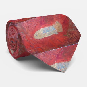 Gravata Laço fóssil dos peixes