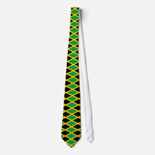 Gravata Laço jamaicano da bandeira