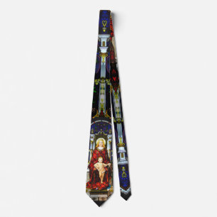 Gravata Laço, Jesus e Mary. cristãos do presente