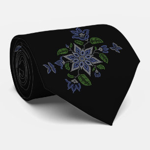 Gravata Laço nativo Metis da arte da flor que perla
