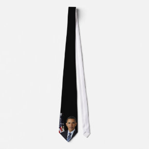 Gravata Laço oficial do poder do retrato de Barack Obama