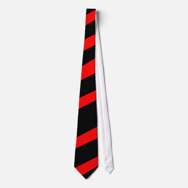 Gravata Laço preto & vermelho (Frente)