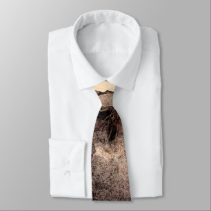 Gravata Laço regular do chique da flor da amêndoa