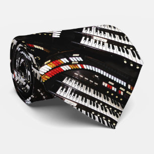 Gravata Laço, teclado antigo do órgão, repetições do