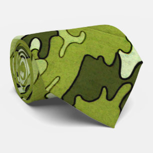 Gravata Laço verde de Camo