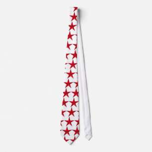 Gravata Laço vermelho da estrela
