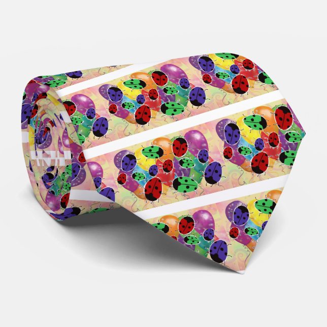 Gravata Ladybug (Rolled)