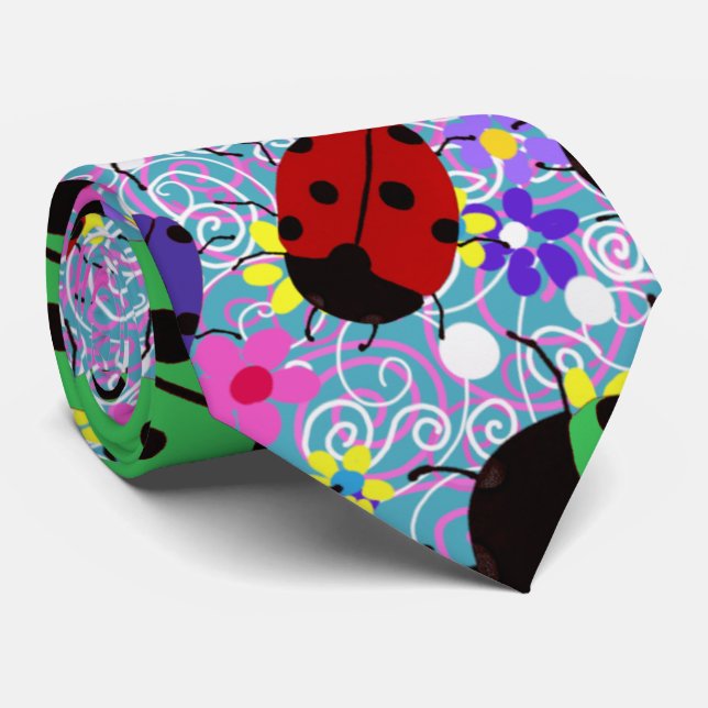 Gravata Ladybug (Rolled)
