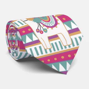 Gravata Lama bonito com fundo modelado