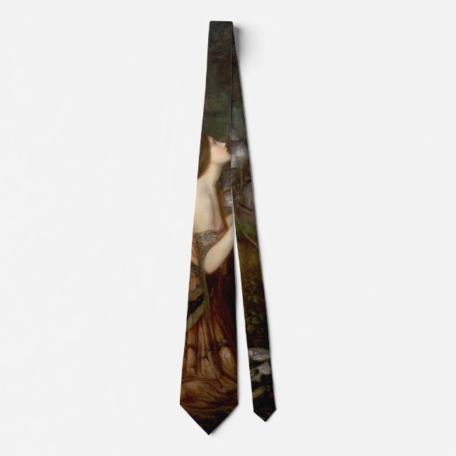 Gravata Lamia e o Soldado por John William Waterhouse (Frente)