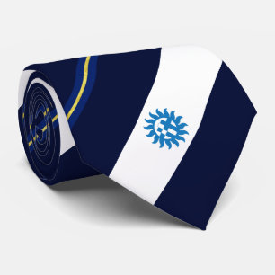Gravata Las Cruces (Novo México), bandeira da cidade, Neck