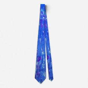 Gravata Lava Azul Derretendo