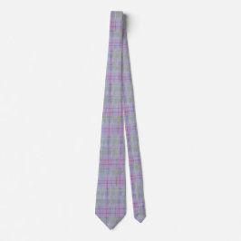 Gravata Lavender Barefoot Plaid 