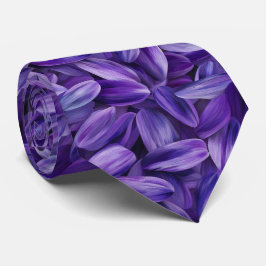 Gravata Lavender Flower Petals Pattern