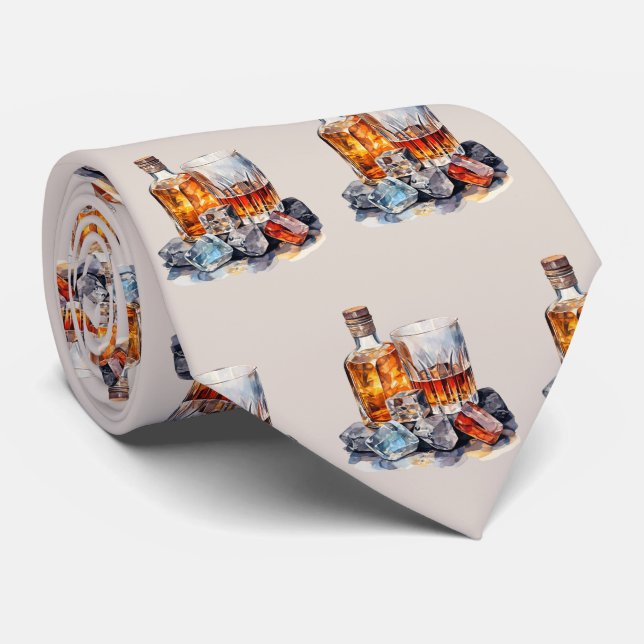 Gravata Legal padrão de uísque (Rolled)