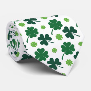 Gravata legal shamrocks e trevas padrão