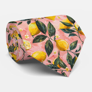 Gravata Lemon Pattern Men's Necktie 