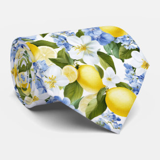 Gravata Lemon Pattern Men's Necktie 