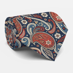 Gravata Lenço Western Paisley