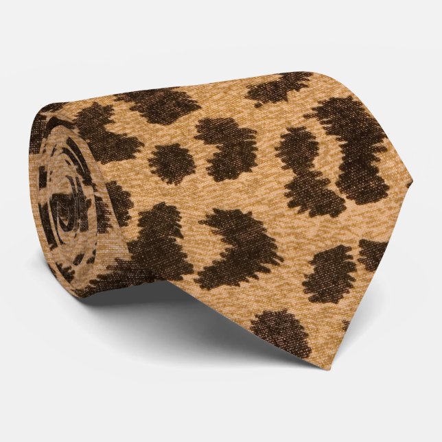 Gravata Leopart (Rolled)