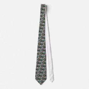 Gravata Lichen & Shelf Fungus Tie