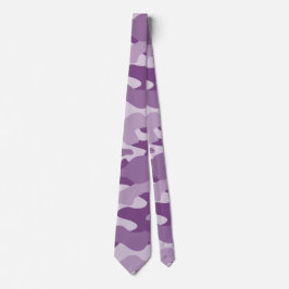 Gravata Lilac Monocolor Camo