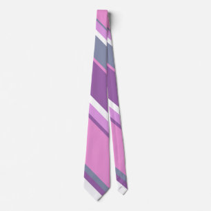 Gravata Lilac stripes