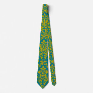 Gravata Limão Damask Tie