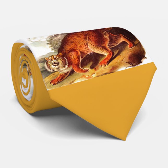 Gravata lince assustador (Rolled)