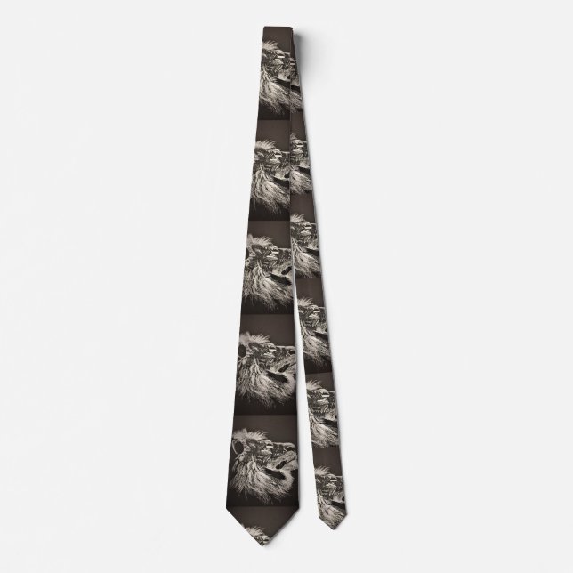 Gravata Lion tie (Frente)