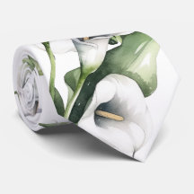 Lírios calla em aquarela