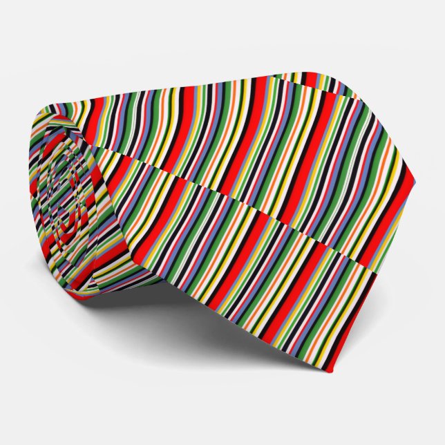 Gravata Listrado (Rolled)