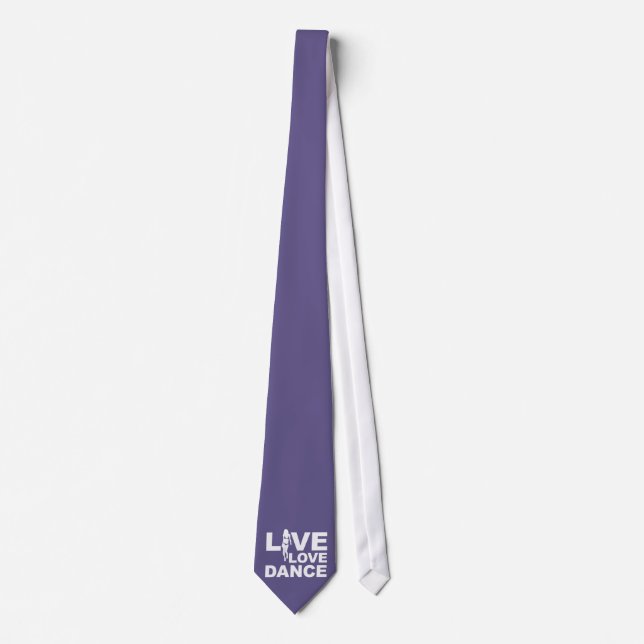 Gravata Live Love Dance (Frente)