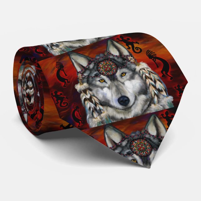 GRAVATA LOBO CINZENTO (Rolled)