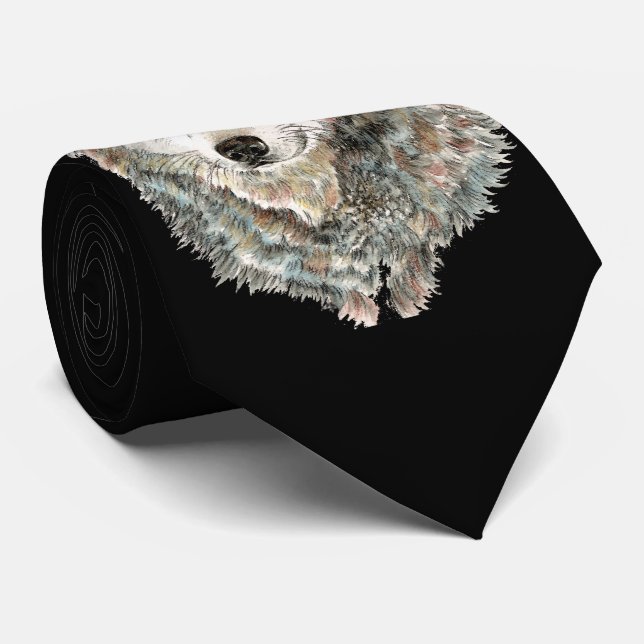 Gravata Lobo, Lobos, Animais Selvagens, Natureza, (Rolled)