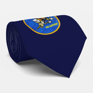 Gravata Logotipo dos Seabees do marinho dos E.U.