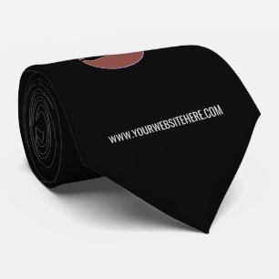 Gravata Logotipo personalizado Promocional para o site na