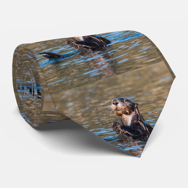 Gravata Lontra de mar ensolarada (Rolled)
