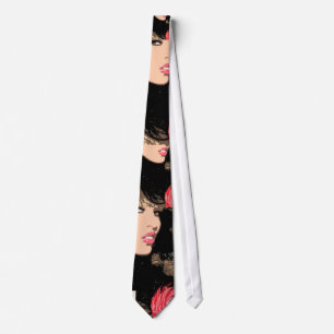 Gravata Lotes do amor da menina de LoliPop