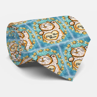 Gravata Lucky Cat Meow