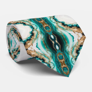 Gravata Luxo inspirado no Emerald Geode