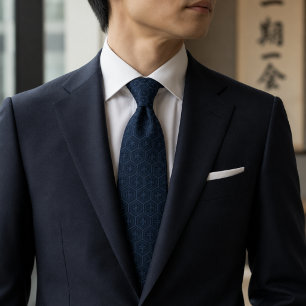Gravata Luxo Monocromático Japonês Kikko