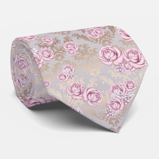 Gravata Luxury Rose Pattern Wrapping Paper (Rolled)