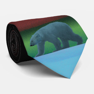 Gravata Luz Polar Urso