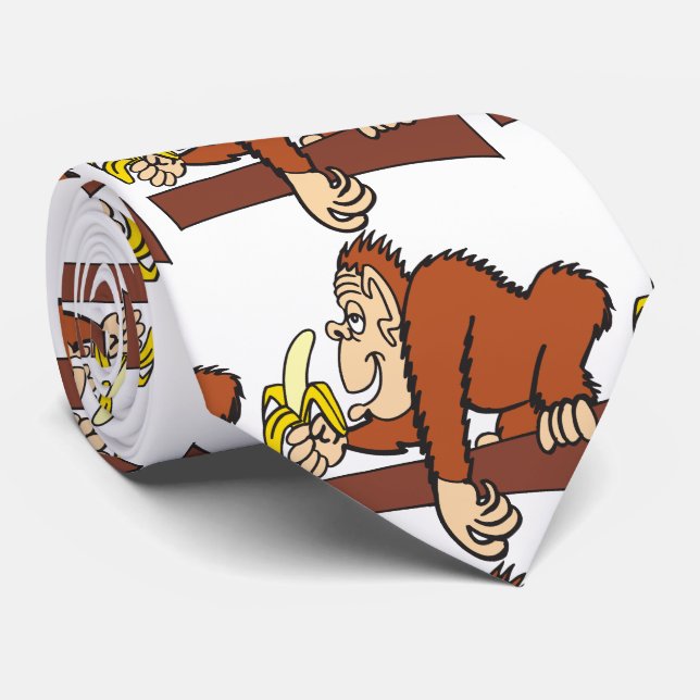 Gravata macaco com banana (Rolled)