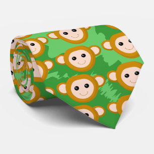 Gravata Macaco da selva, cara