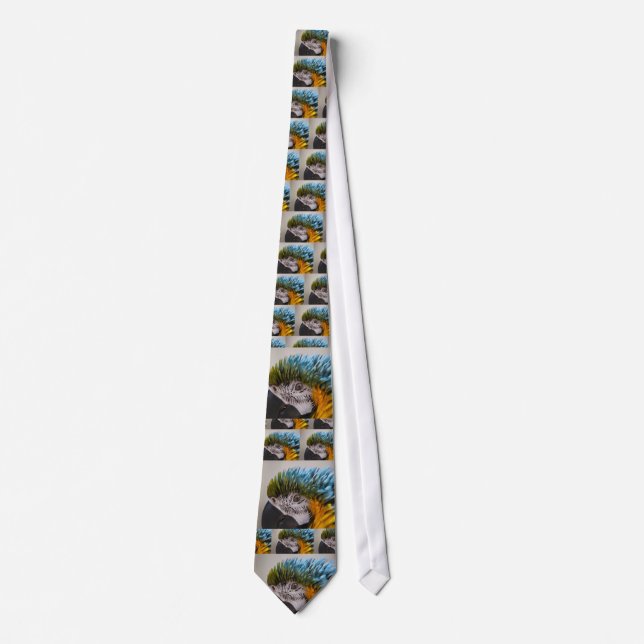 Gravata Macaw Parrot - Tie (Frente)