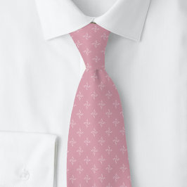 Gravata Madressilva Rosa Poeira