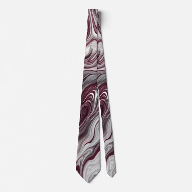 Gravata Mahogany Swirl Tie (Frente)