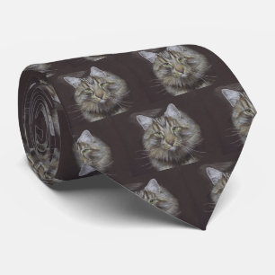 Gravata Maine Coon Cat